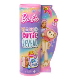 Papusa Barbie Cutie Reveal Leusor cu 10 surprize si accesorii