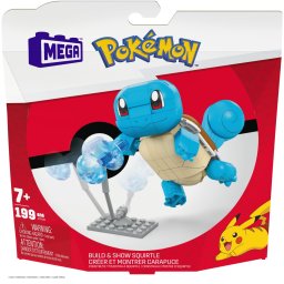 Set de constructie Pokémon Squirtle Mega Construx, 199 piese