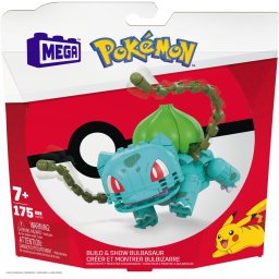 Set de constructie Pokémon Bulbasaur Mega Construx, 175 piese