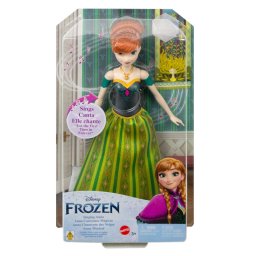 Papusa Anna cantareata Disney Frozen, muzicala, Mattel