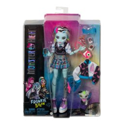 Papusa Monster High Frankie Stein cu animalut si accesorii Mattel