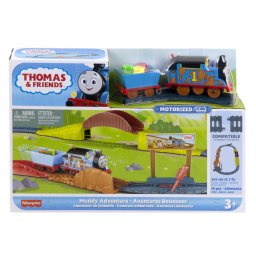 Set de joaca Thomas & Friends cu locomotiva motorizata Muddy Adventure
