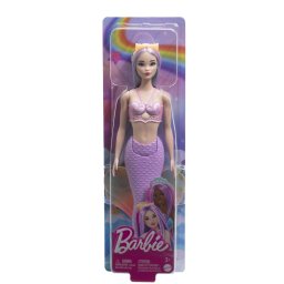 Papusa Barbie Dreamtopia sirena cu par mov si coada mov, 3+