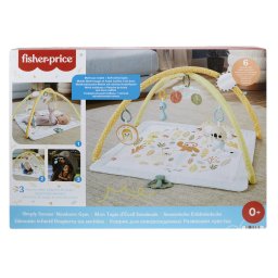 Salteluta de activitati Fisher-Price pentru bebelusi 0+ cu 6 jucarii