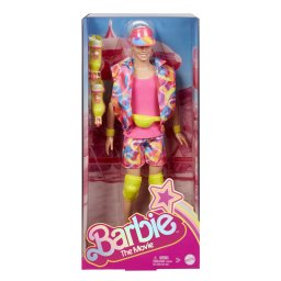 Papusa Barbie The Movie Ken cu patine cu rotile si tinuta retro