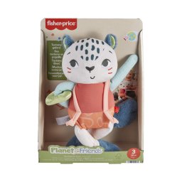 Jucarie de plus leopard de zapada Fisher-Price pentru bebelusi 3 luni+