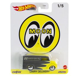 Masinuta metalica Hot Wheels Premium Dairy Delivery Real Riders, 1:64