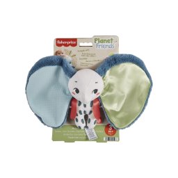 Jucarie de plus elefantel Fisher-Price Planet Friends pentru bebelusi 3 luni+