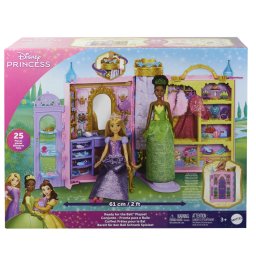 Set Disney Princess pentru pregatire de bal, 25 accesorii si joc portabil