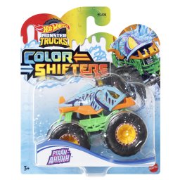 Hot Wheels Monster Truck Piran-Ahhhh Color Shifters, scara 1:64
