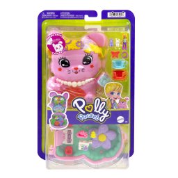 Polly Pocket gentuta animalut iepuras la petrecere cu accesorii