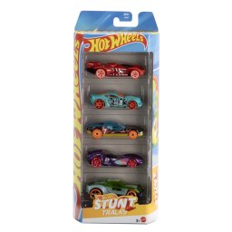 Set 5 masinute Hot Wheels Stunt Tracks, multicolor, 3+ ani