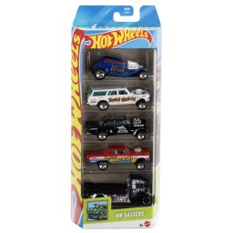 Set 5 masinute Hot Wheels HW Gassers pentru copii 3+ ani