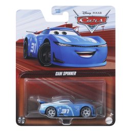 Masinuta metalica Cars 3 Cam Spinner, scara 1:55, Mattel