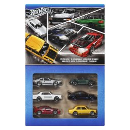 Set 6 masinute metalice Hot Wheels Silver Series, tematica japoneza