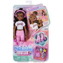 Papusa Barbie Dream Besties Brooklyn Petrecere pe Role cu accesorii