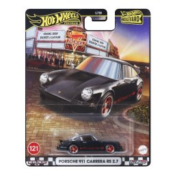 Masinuta metalica Hot Wheels Premium Boulevard Porsche 911 Carrera RS 2.7 1:64