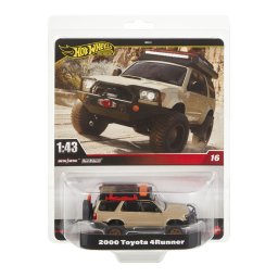 Masinuta metalica Hot Wheels Premium Toyota 4Runner 2000, 1:43