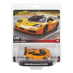 Masinuta metalica Hot Wheels Premium McLaren F1 GTR 1995, scara 1:43