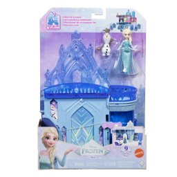Set de joaca Disney Frozen cu papusa Elsa si Castelul de Gheata