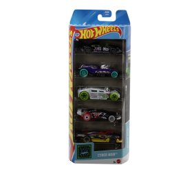 Set 5 masinute Hot Wheels Cyber Noir, model multicolor Mattel