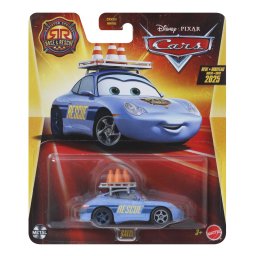 Masinuta metalica Sally din Cars 3 Mattel, scara 1:55, 3+ ani