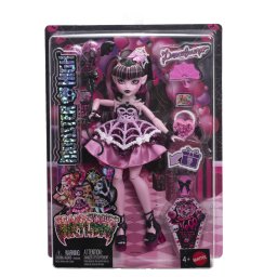Papusa Draculaura Monster High Sweet 1600 cu accesorii festive