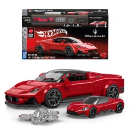 Set de constructie Hot Wheels Speed Series Maserati MC20, 250 piese
