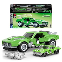 Set de constructie Hot Wheels Speed Series Camaro Chevrolet 1968, 289 piese