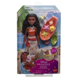 Papusa Vaiana Disney Princess cu prietenii oceanului si nisip modelabil