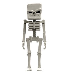 Figurina Minecraft Skeleton 30 cm, personaj articulat pentru copii
