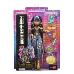 Papusa Monster High Cleo De Nile cu accesorii, 4+ ani, Mattel