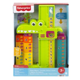 Jucarie educativa Fisher-Price Aligator stivuibila pentru numere si adunare