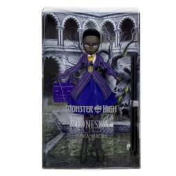 Papusa Monster High Wednesday Bianca Barclay cu accesorii tematice