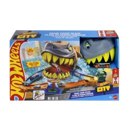 Pista Hot Wheels City Plaja Rechinului Chomp cu masinuta inclusa