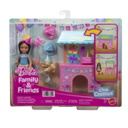 Set Barbie Chelsea Zi de Nastere cu papusa si accesorii petrecere