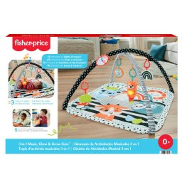 Salteluta de activitati Fisher-Price 3 în 1 muzicala pentru bebelusi