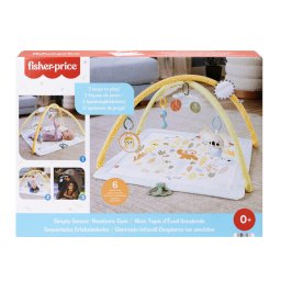 Saltea de joaca Fisher-Price pentru nou-nascuti, cu 6 jucarii