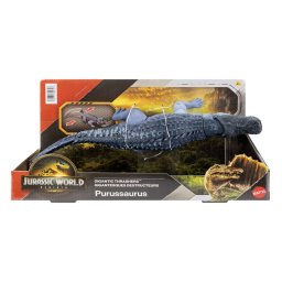 Dinozaur Purussaurus interactiv Jurassic World, figurina gigantica