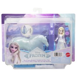 Set de joaca Disney Frozen cu Elsa si Nokk, papusa si accesorii