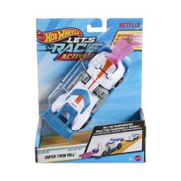Masinuta Hot Wheels Let's Race Activate Super Twin Mill, scara 1:32