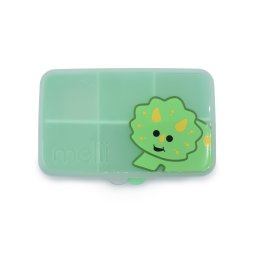 Cutie de gustari pentru copii cu 6 compartimente, Melii, dinozaur