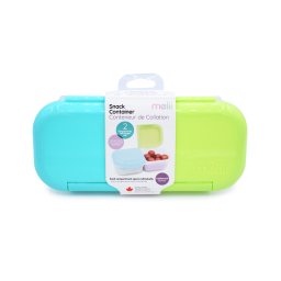 Cutie snack cu 2 compartimente etanse Melii, Cactus Fern Sage
