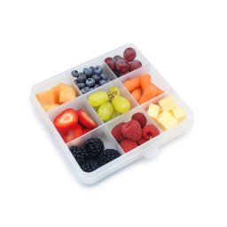 Cutie snack Melii cu 9 compartimente, mov Wisteria Purple