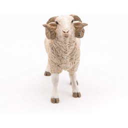 Figurina berbec Papo realista, pictata manual, pentru copii 3+ ani