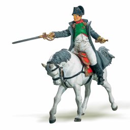 Figurina Papo Napoleon calare, pictata manual, pentru copii 3+ ani