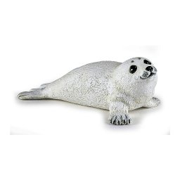 Figurina Papo pui de foca realista, pictata manual, pentru copii 3+ ani