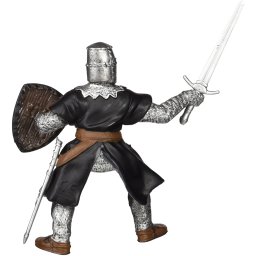 Figurina Papo Cavaler Hospitaller cu sabie, pictata manual, 11 cm