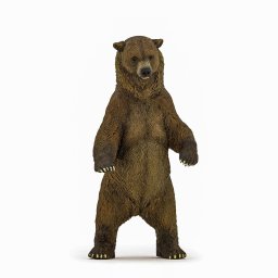 Figurina urs grizzly Papo, pictata manual, animal salbatic realist