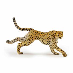 Figurina ghepard alergand Papo, pictata manual, 12,5 cm